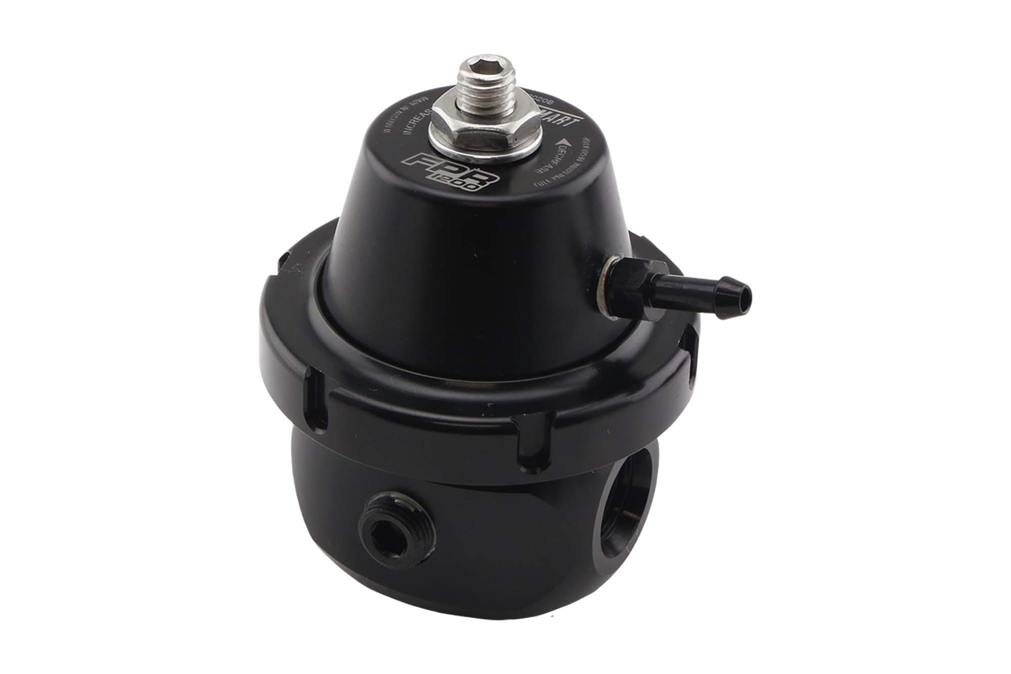 6 AN Fuel Pressure Regulator Turbosmart TS-0401-1004 FPR 1200 Black 