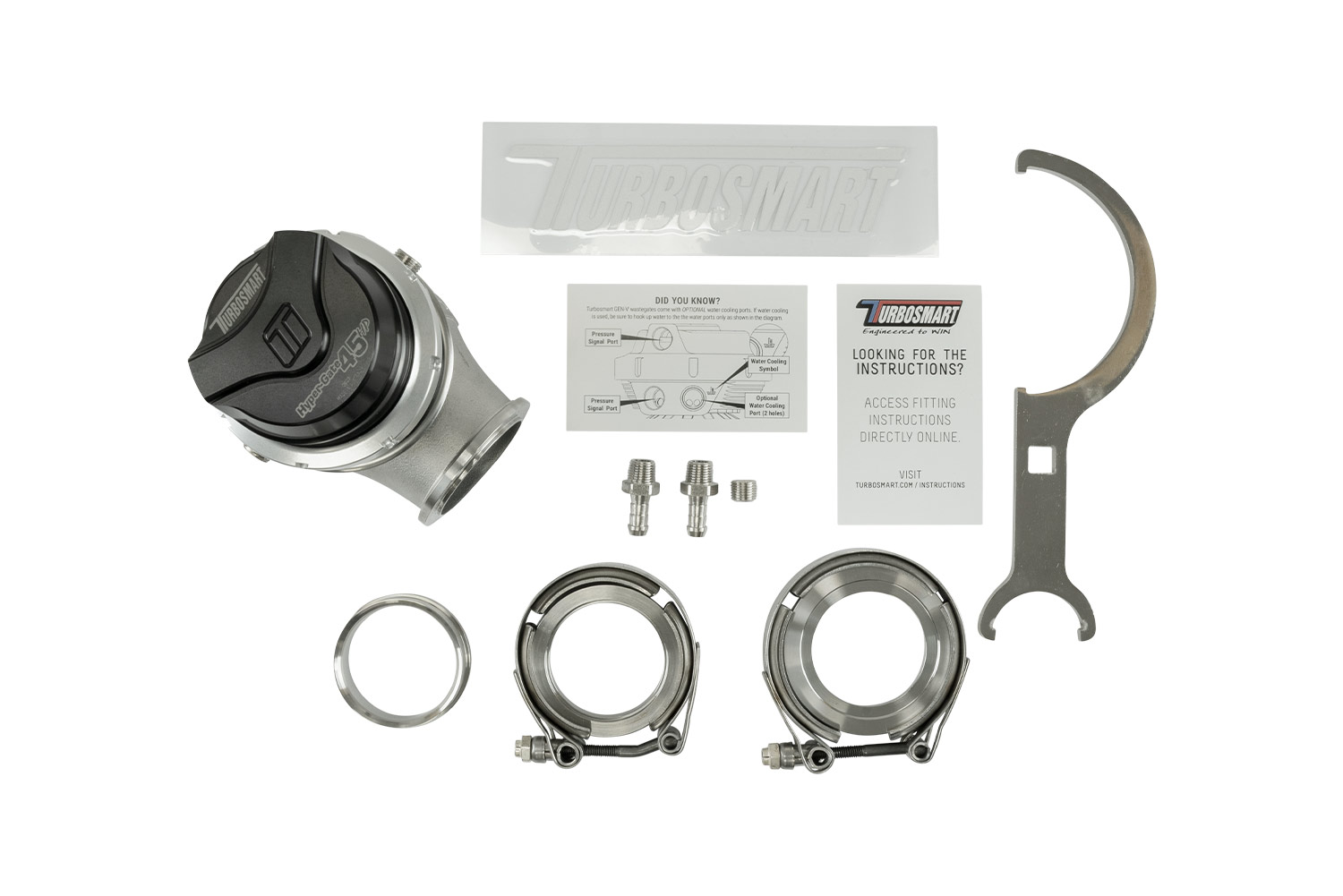 GenV HyperGate45HP 'High Pressure' 35psi External Wastegate