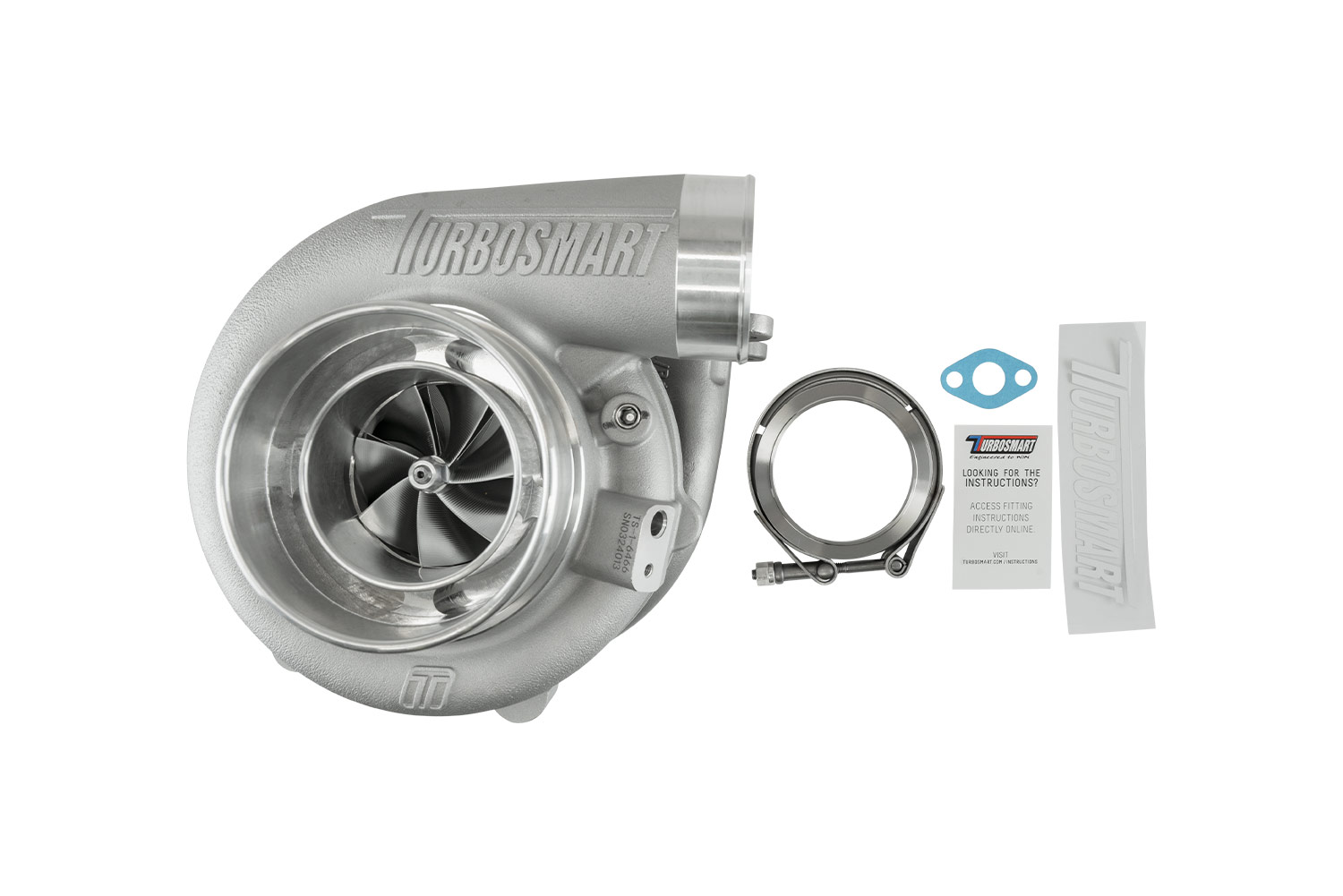 TS-1 Turbocharger 6466 T4 Divided 1.00AR Externally Wastegated
