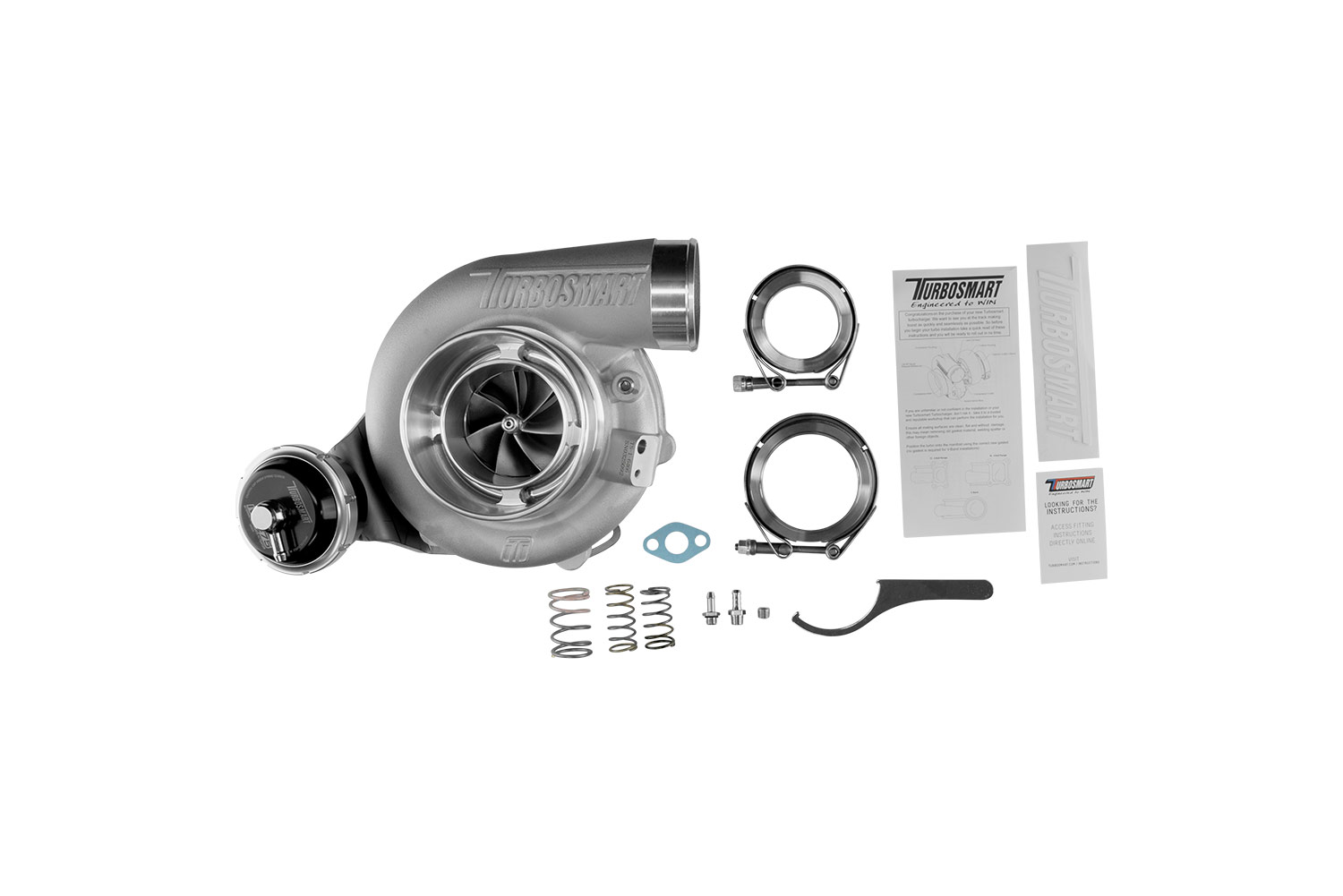 TS-1 Performance Turbocharger 6466 V-Band 0.82AR Internally